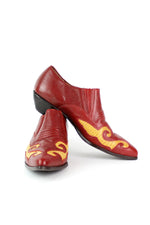 Red Blaze Booties 7