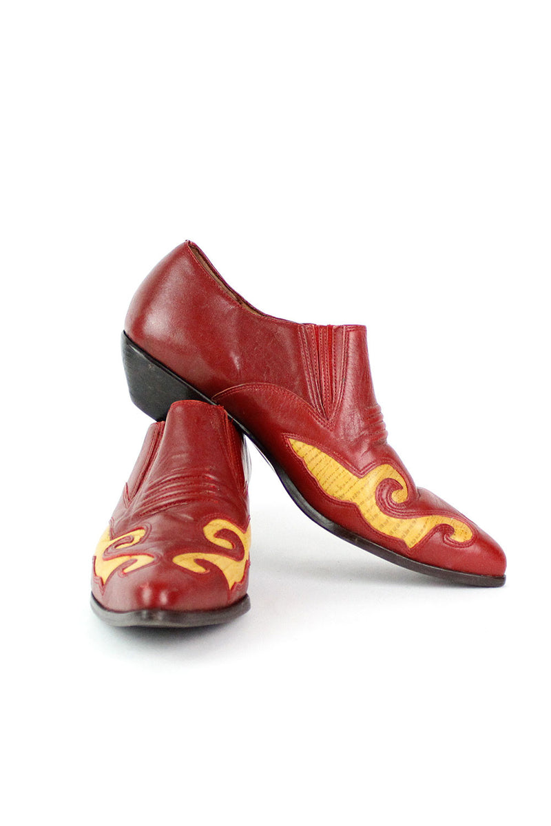 Red Blaze Booties 7