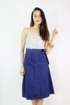 70s Madewell Wrap Skirt S/M