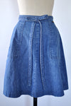 Wrangler Denim Wrap Skirt XS/S