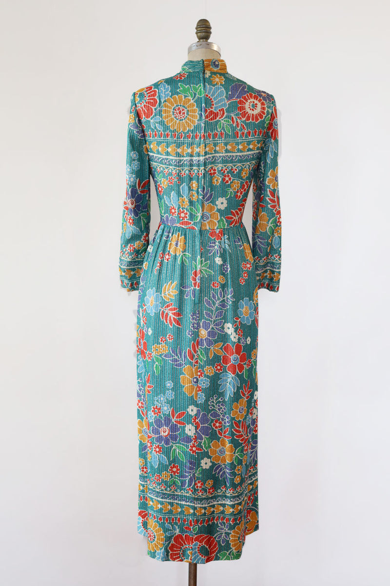 Joan Electric Floral Dress M/L