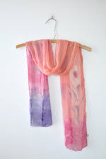 Dip Dye Silk Scarf