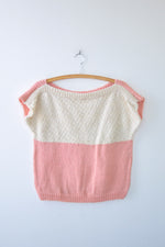 Strawberry & Cream Knit Top XS/S/M