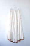 Whirling Embroidered Maxi Skirt