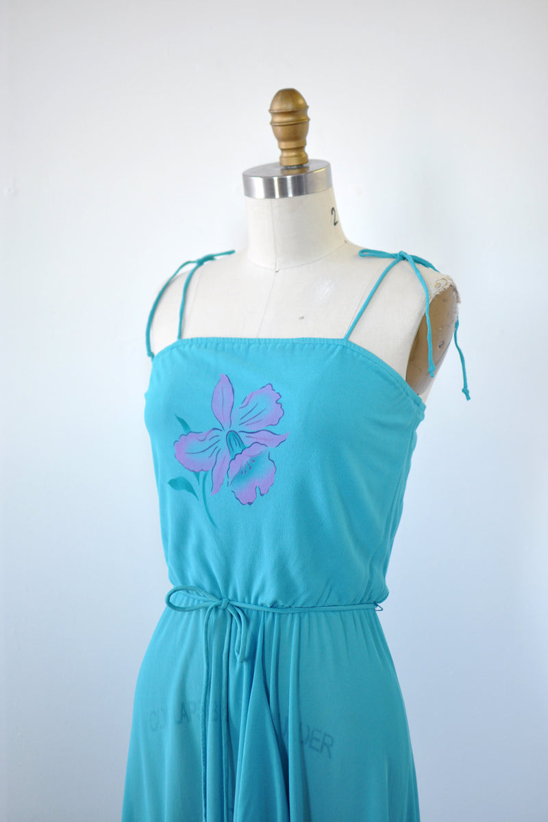 Violet Daffodil Sheer Dress XS/S