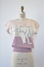 Pastel Melrose Knit Top XS/S/M