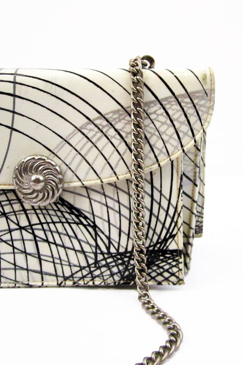 Spirograph Chain Crossbody Bag