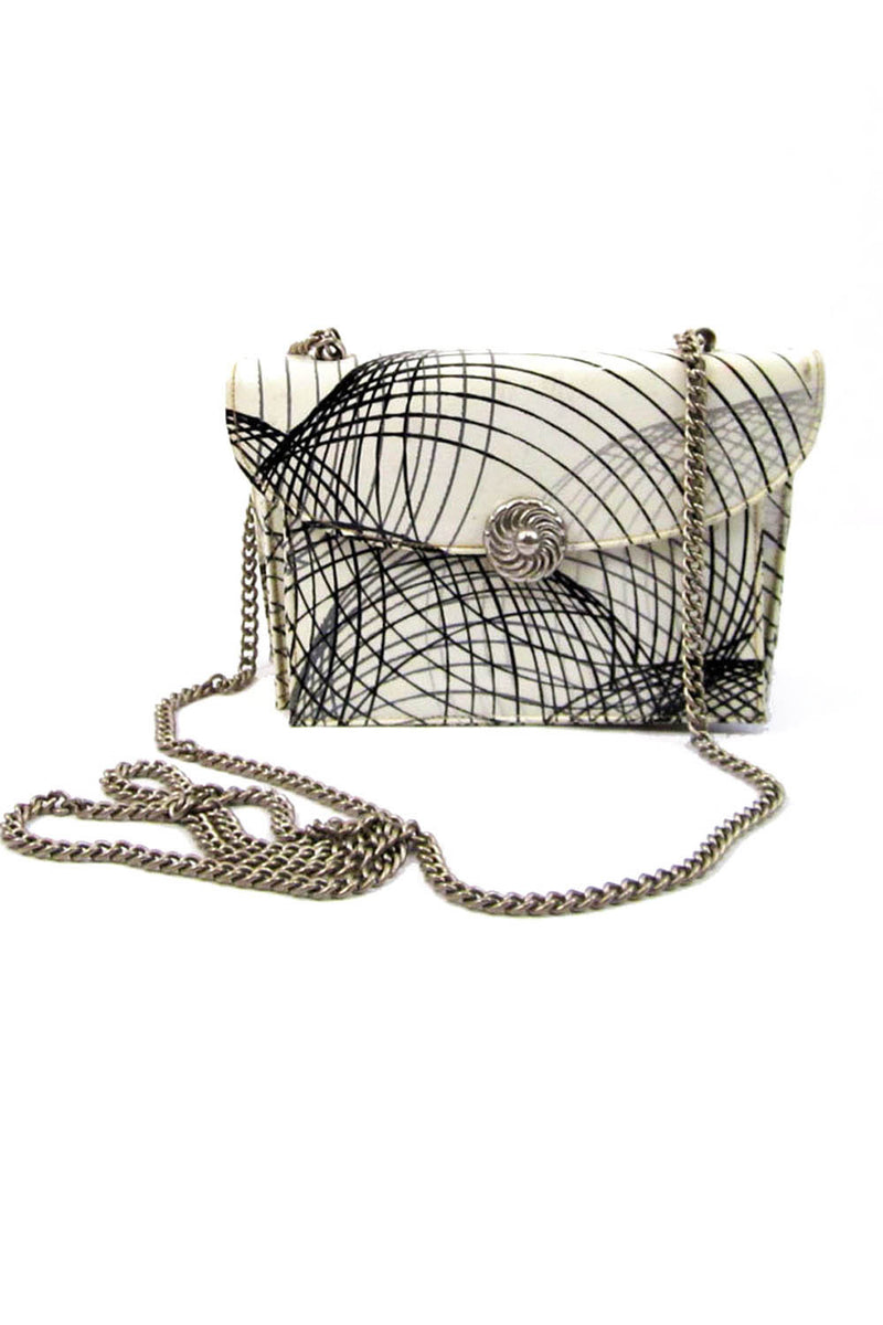 Spirograph Chain Crossbody Bag