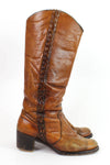 Frye Braided Campus Boots 9