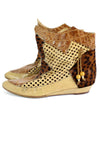Leopard Tribal Ankle Boots 7