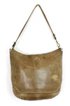 Sepia Leather Hobo Bag