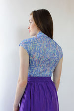 Watercolor Mandarin Top S