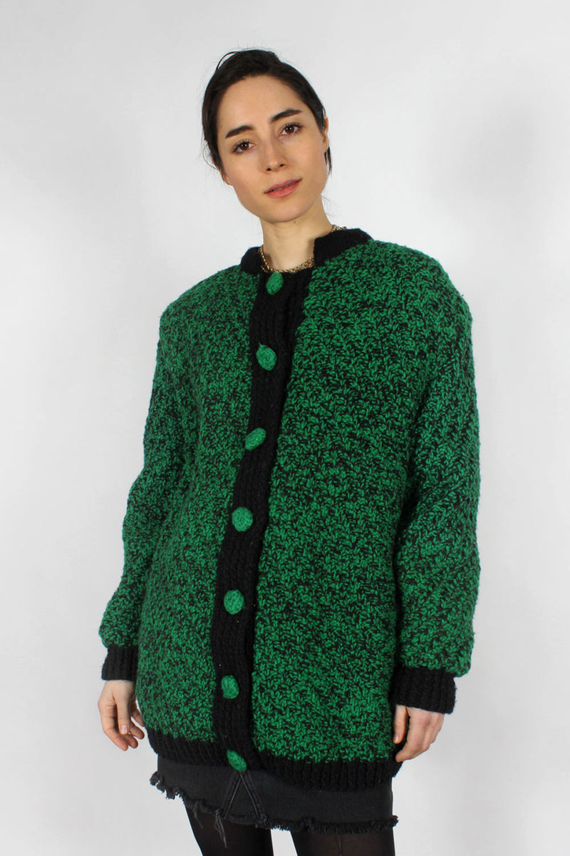 Snoopy Chunky Cardigan S-L