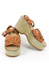 Woven Leather Platforms 7