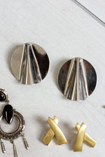 Folded Sculpture Earrings
