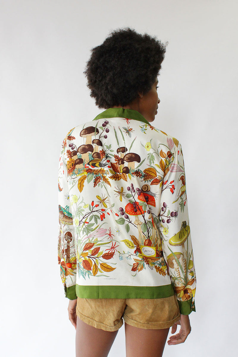 Gucci V. Accornero Silk Blouse S/M