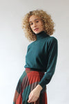 Softest Evergreen Turtleneck S