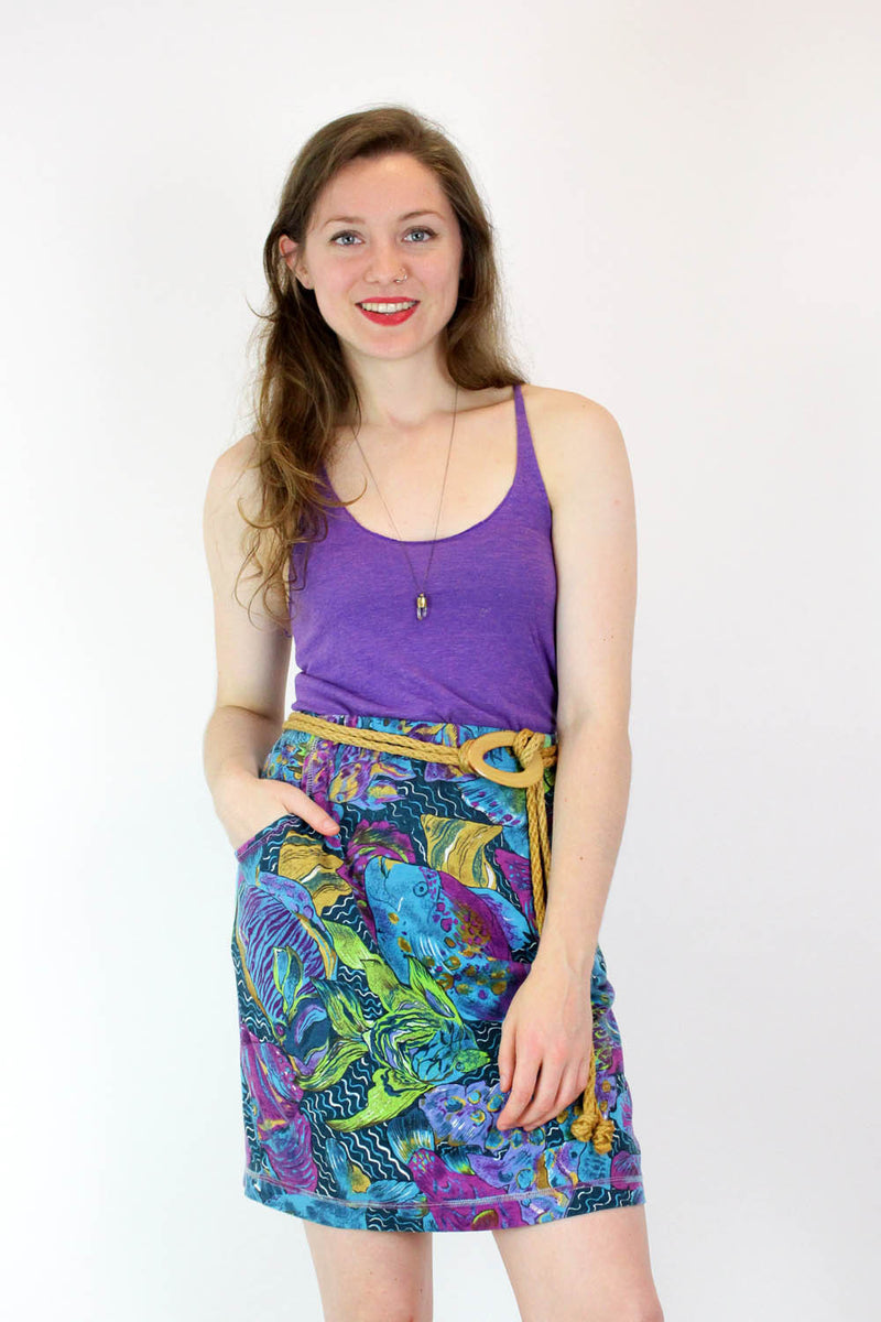 Under the Sea Knit Skirt M